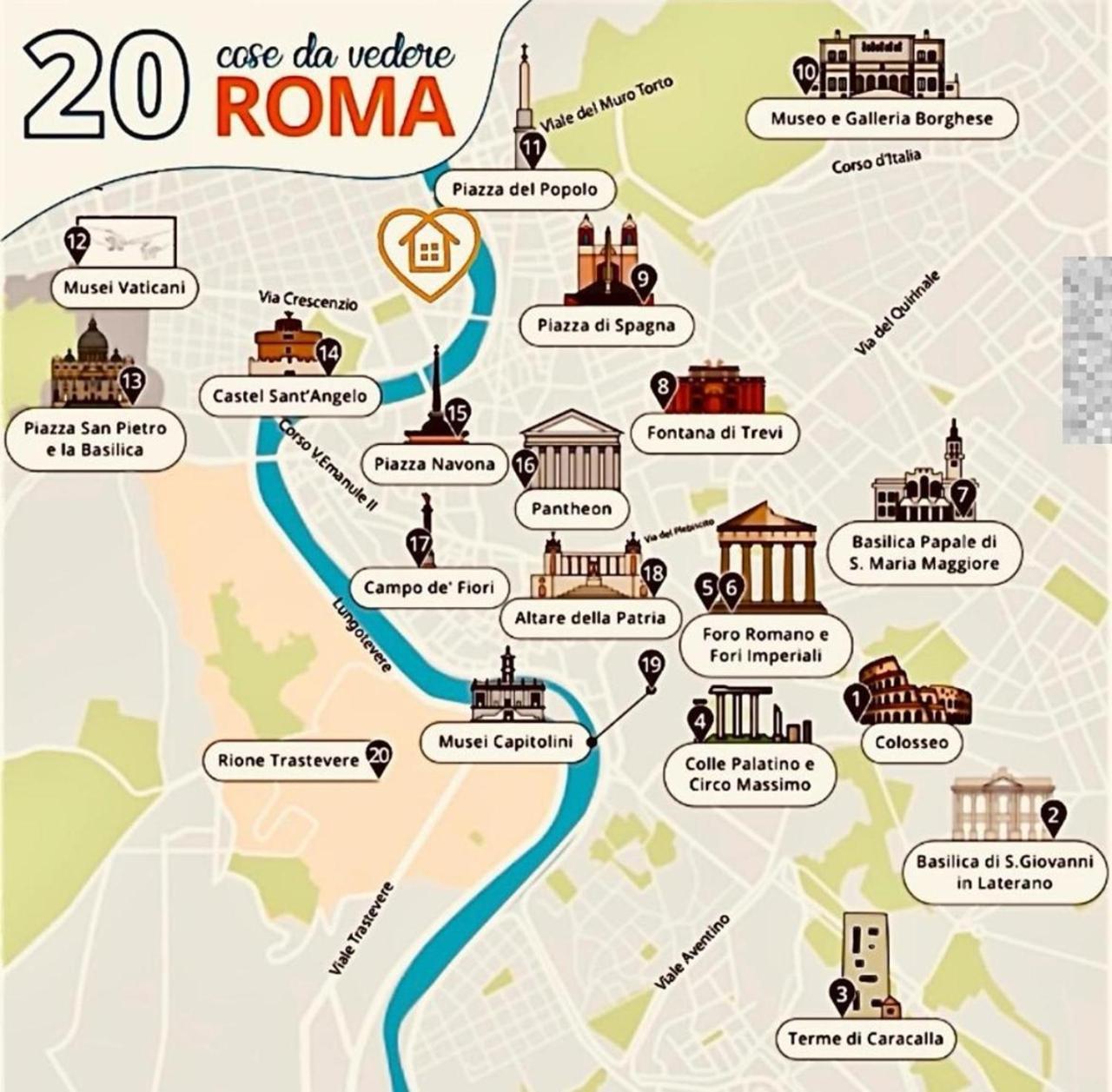 Residenza Lungotevere Dei Mellini Рим Экстерьер фото